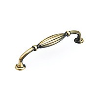 Antique Brass Pull 128mm