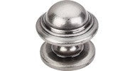 Top Knobs Empress Knob 1-1/4" Antique Pewter