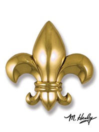 Michael Healy Fleur De Lys Door Knocker Brass