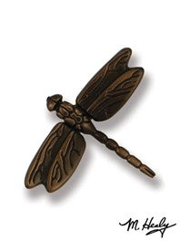 Michael Healy Drangon Fly Doorbell Oiled Bronze