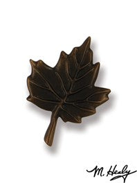 Michael Healy Maple Leaf Doorbell Oiled Bronze