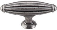 Top Knobs Tuscany T-Knob 2-5/8" Pewter Antique