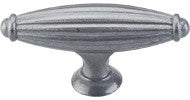 Top Knobs Tuscany T-Knob 2-5/8" Pewter Light