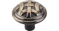 Top Knobs Celtic Knob 1" Dark Antique Brass