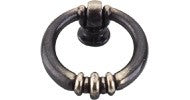 Top Knobs Newton Ring Pull 1.5" Dark Antique Brass