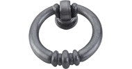 Top Knobs Newton Ring Pull 1.5" Pewter Light