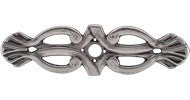 Top Knobs Newton Backplate 3-3/16" Pewter Antique