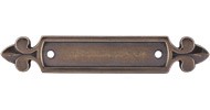 Top Knobs Dover Backplate 2.5" German Bronze