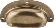 Top Knobs Mayfair cup Pull 3-3/4" German Bronze