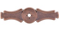 Top Knobs Celtic Backplate 3-5/8" Old English Copper