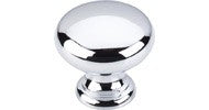 Top Knobs Mushroom Knob 1.25" Polished Chrome