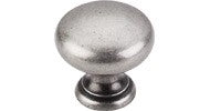 Top Knobs Mushroom Knob 1.25" Pewter Antique