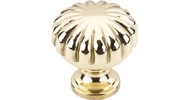 Top Knobs Melon Knob 1.25" Polished Brass