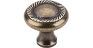 Top Knobs Swirl Cut Knob 1.25" German Bronze