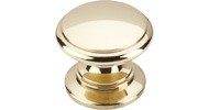 Top Knobs Ray Knob 1.25" Polished Brass