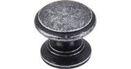 Top Knobs Ray Knob 1.25" Black Iron