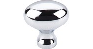 Top Knobs Egg Knob 1.25" Polished Chrome