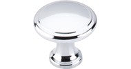 Top Knobs Ringed Knob 1-1/8" Polished Chrome