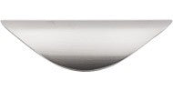 Top Knobs Cup Pull 1.25" Brushed Satin Nickel