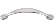 Top Knobs Honeyman Pull 5-1/16" Brushed Satin Nickel