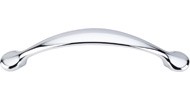 Top Knobs Honeyman Pull 5-1/16" Polished Chrome