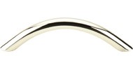 Top Knobs Curved Wire Pull 3-3/4" Polished Brass