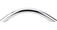 Top Knobs Curved Wire Pull 3-3/4" Polished Chrome