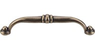 Top Knobs Voss Pull 5-1/16" German Bronze