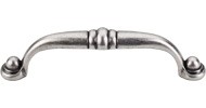 Top Knobs Voss Pull 3-3/4" Pewter Antique