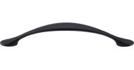 Top Knobs Hartford Pull 3-3/4" Flat Black