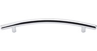 Top Knobs Curved Bar Pull 5-1/16" Polished Chrome