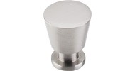 Top Knobs Rocks Knob 7/8" Brushed Satin Nickel