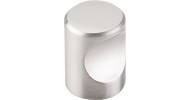 Top Knobs Indent Knob 3/4" Brushed Satin Nickel