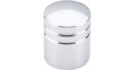 Top Knobs Stacked Knob 1" Polished Chrome