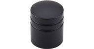 Top Knobs Stacked Knob 1" Flat Black