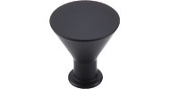 Top Knobs Cocktail Knobs 1-3/16" Flat Black