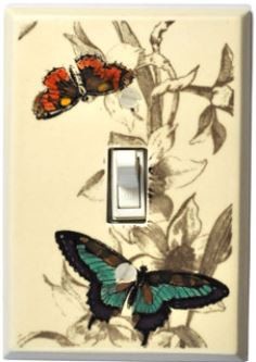 Sketchbook Butterfly Switchplates