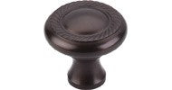 Swirl Cut Knob 1.25" Oil Rubbed Bronze