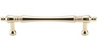 Somerset Finial Pull 3.75" Polished Brass