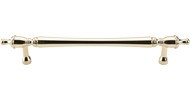 Somerset Finial Pull 18" Polished Brass