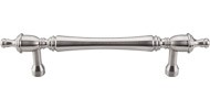 Somerset Finial Pull 8" Satin Nickel