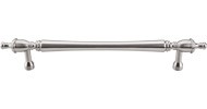 Somerset Finial Pull 12" Satin Nickel