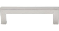 Square Bar Pull 3.75" Polished Nickel