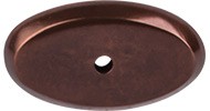 Aspen Oval Plate 1.75" Mahogany Bronze
