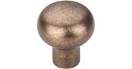 Aspen Round Knob 7/8" Light Bronze