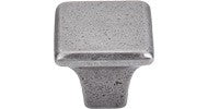 Square Knob 1.25" Cast Iron