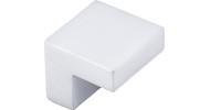 Square Knob 5/8" Center to Center Aluminum