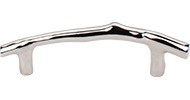 Aspen II Twig Pull 3.5" Polished Nickel