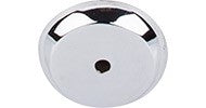 Aspen Round Backplate 1.25" Polished Chrome