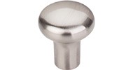 Aspen Round Knob 1 1/8" Satin Nickel